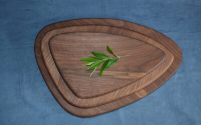 Walnut Chopping Boards – The Pebble Range By The Wooden Gem