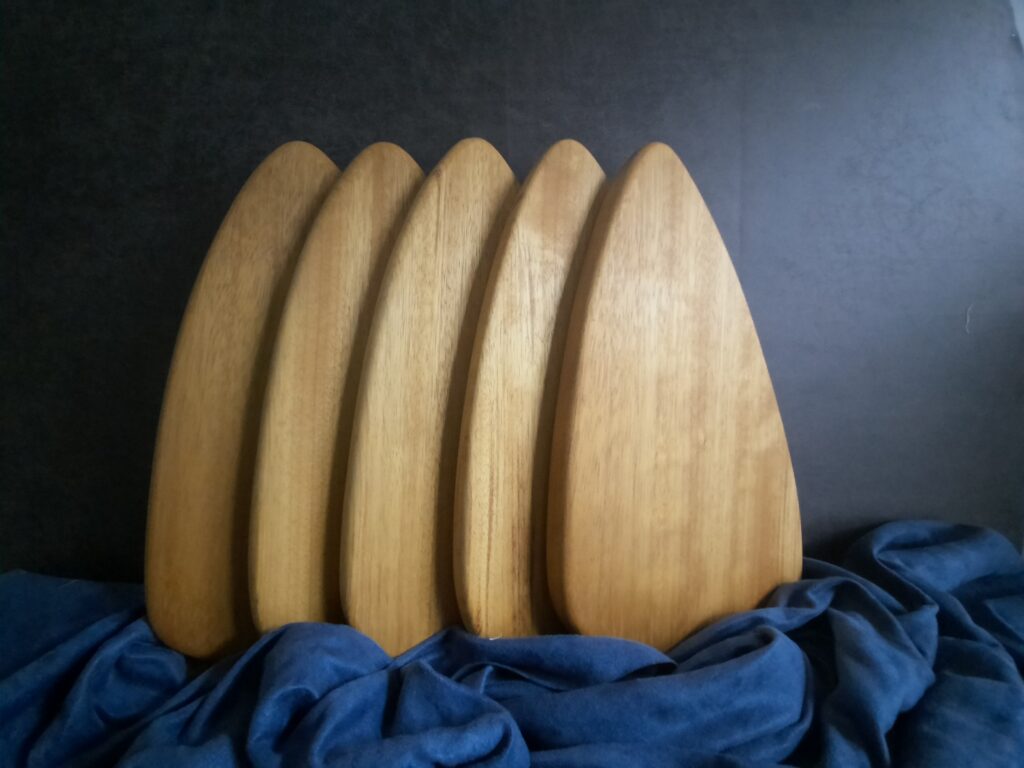 handmade wooden chopping boards & serving platters from The Wooden Gem