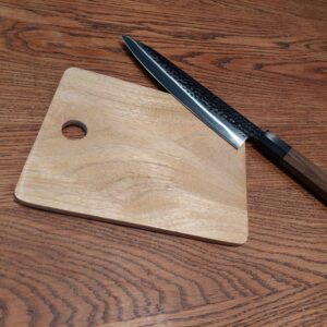 This is a mini wooden chopping board by The Wooden Gem.